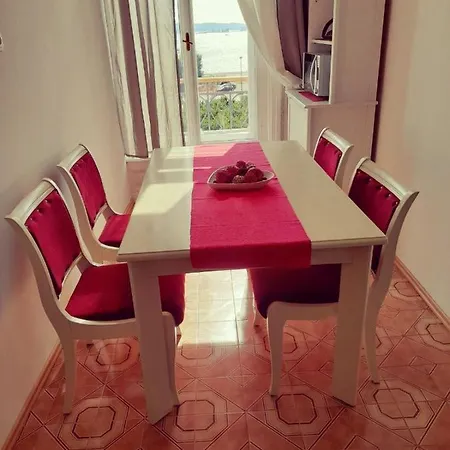 公寓 App Obrovac In The Centre - With Amazing Sea View! 普拉