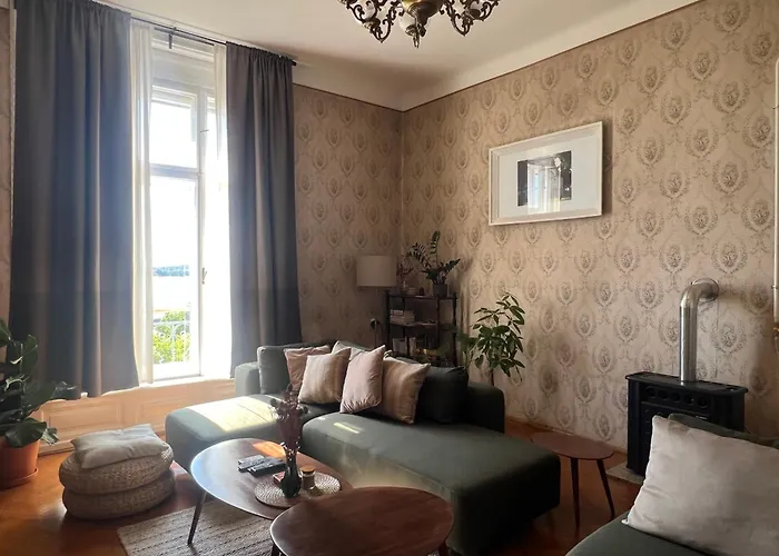 公寓 App Obrovac In The Centre - With Amazing Sea View! *